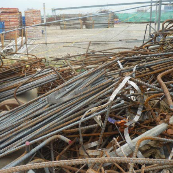 Sắt thép công trình phế liệu